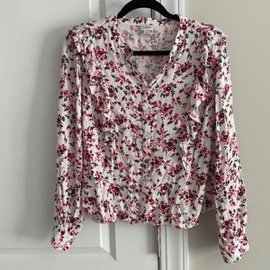 J.Crew floral blouse
